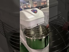 เครื่องผสมแป้งเกลียวหนึ่งถุง 50 กก. สำหรับเบเกอรี่